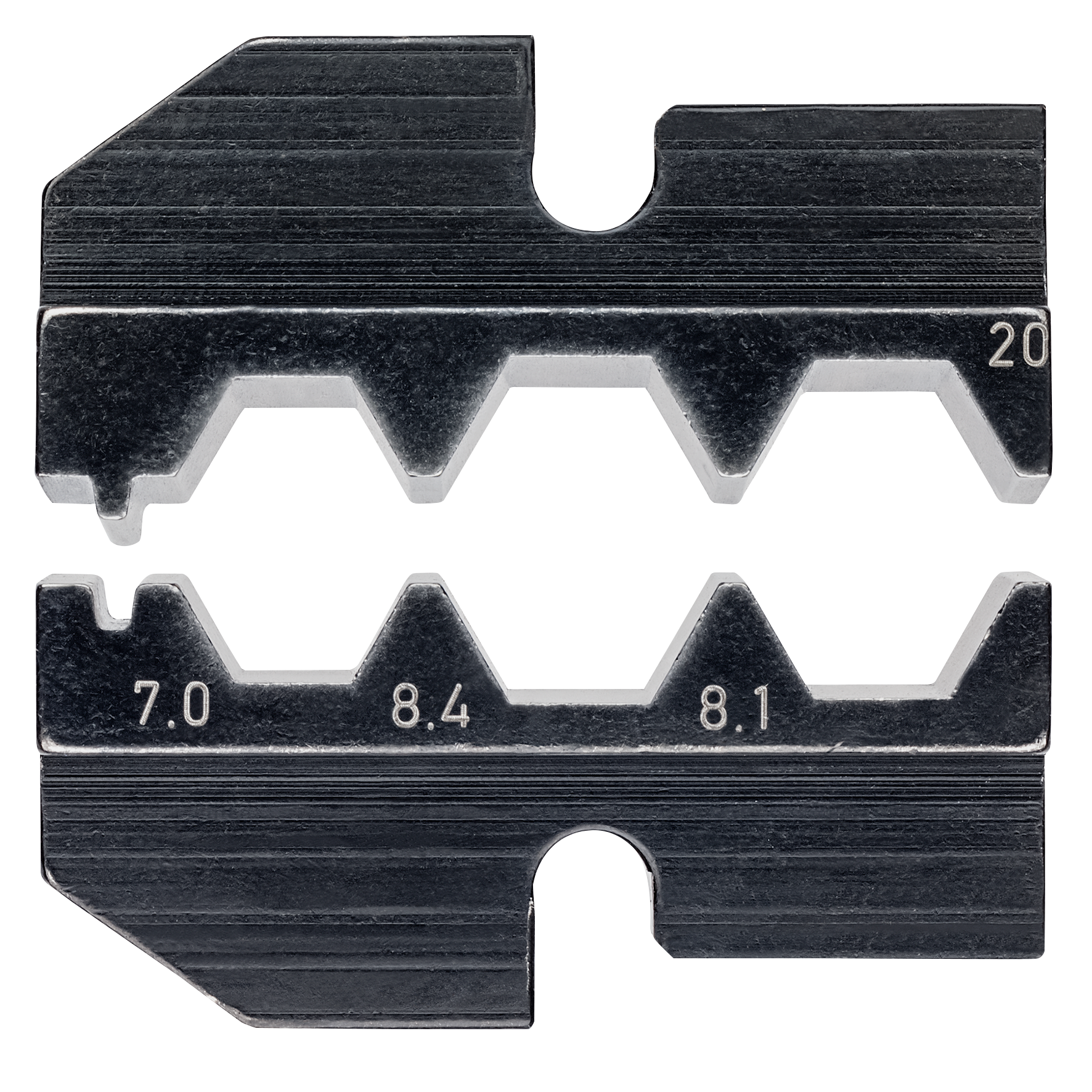 Crimpeinsatz Hex 7-8.1² Crimpeinsatz Hex 7-8.1²