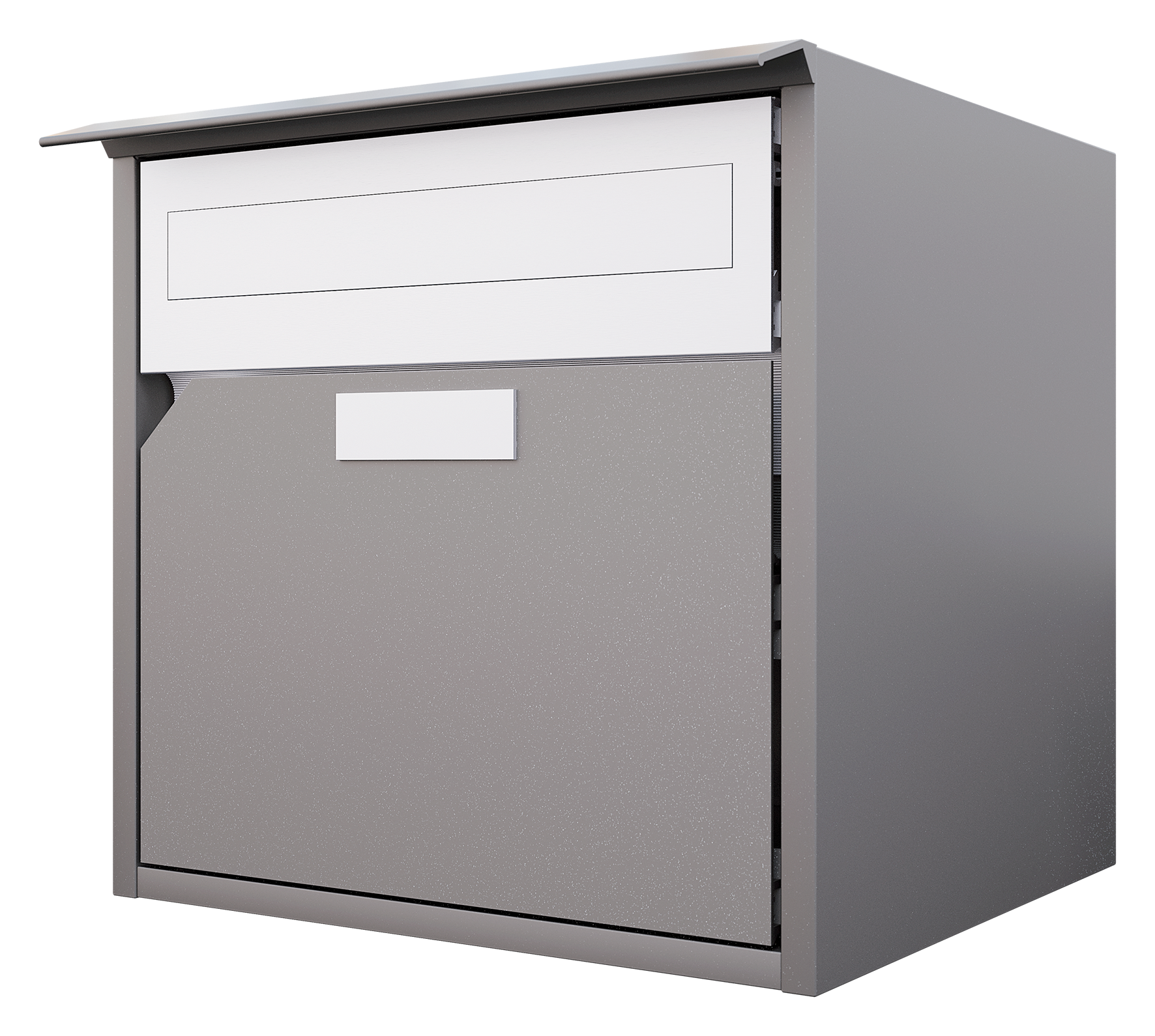 Briefkasten Alu 300 graualum Briefkasten Alu 300 graualum