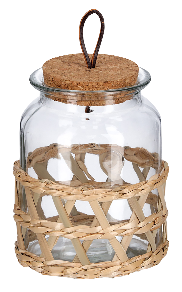 Vorratsglas Boho Korkd.1000 ml Vorratsglas Boho Korkd.1000 ml