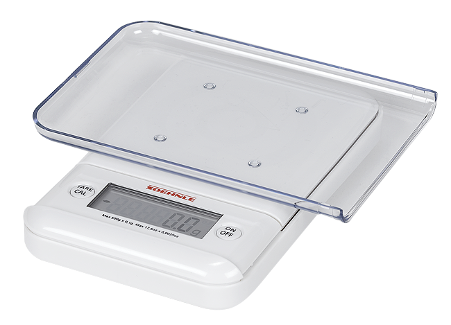 Küchenwaage Ultra 0.5 kg weiss