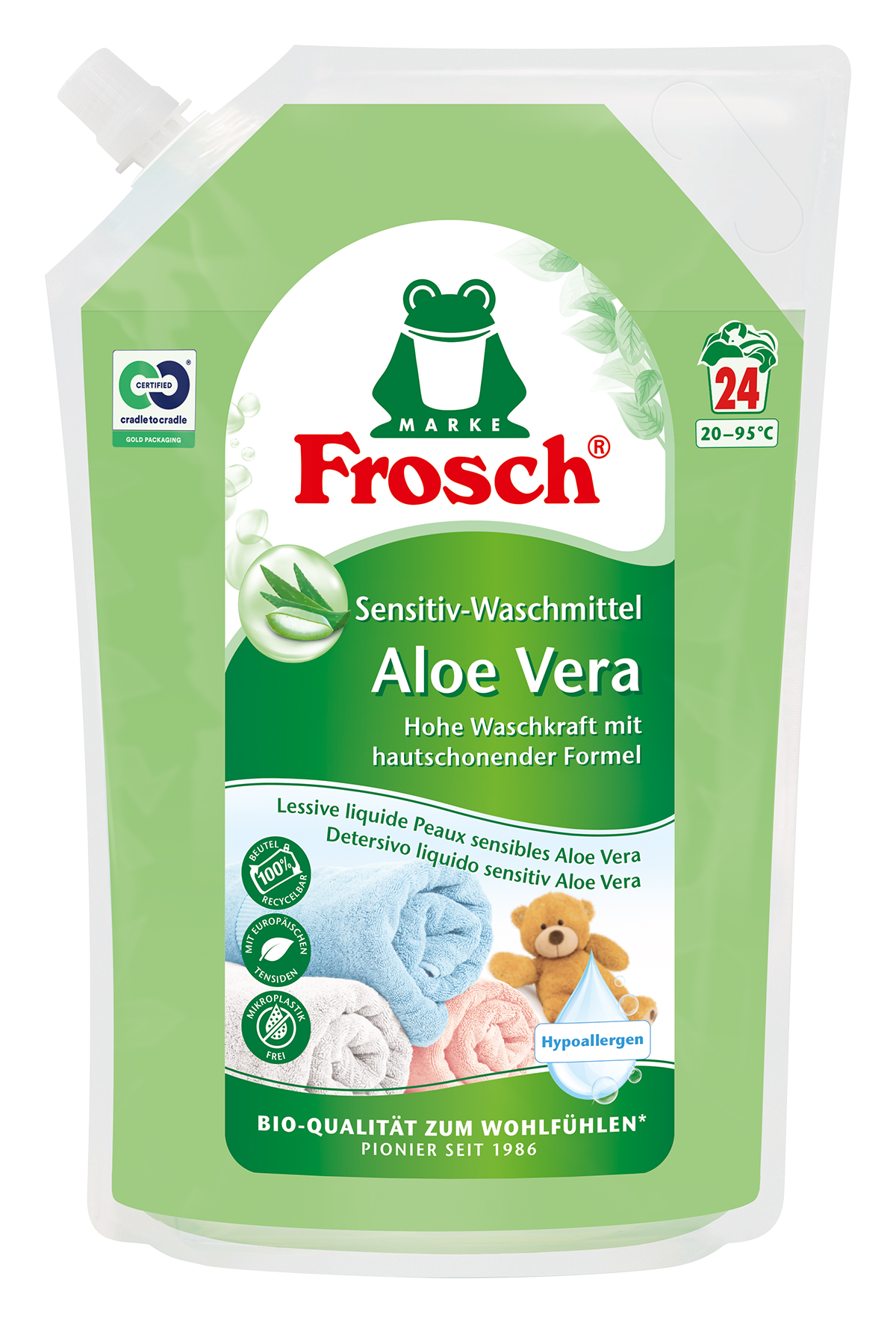 Waschmittel Aloe Vera 1.8l