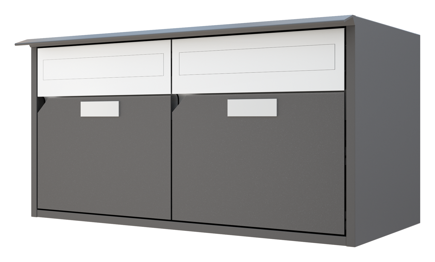 Briefkasten Alu 300 2-N,DGR,FF