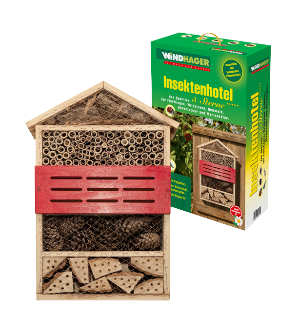 Insektenhotel 33.5x13x50cm