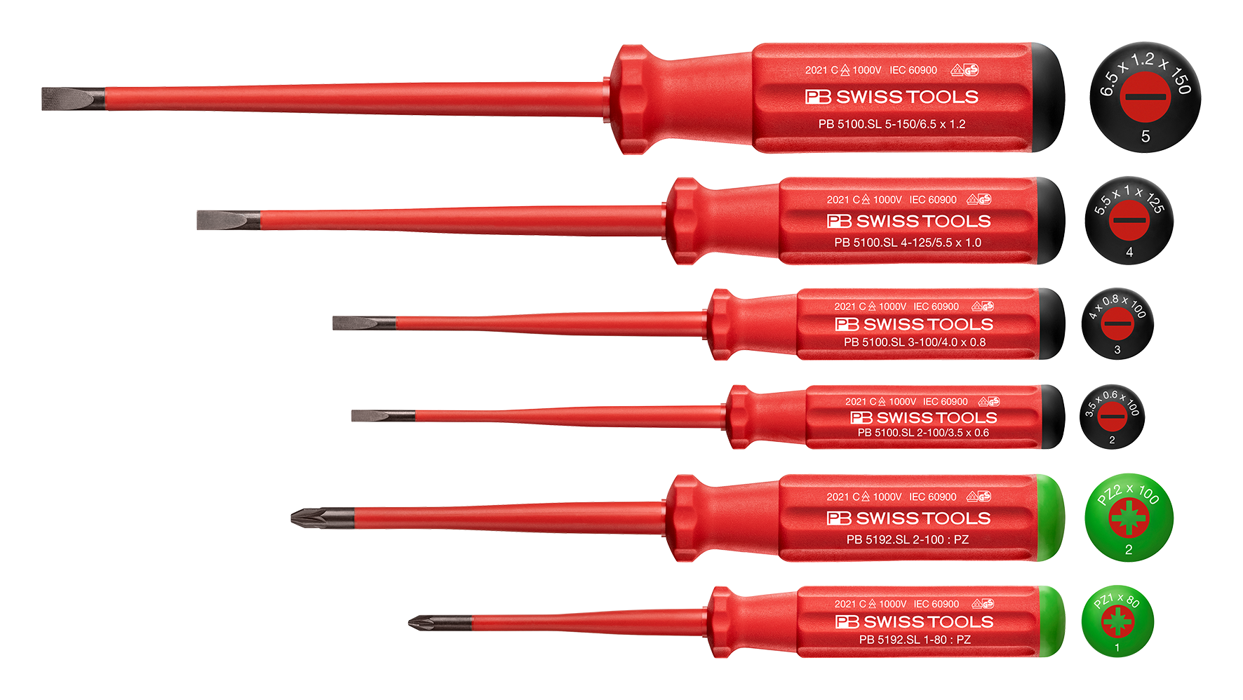 Schraubenzieherset PB5543SLCBB