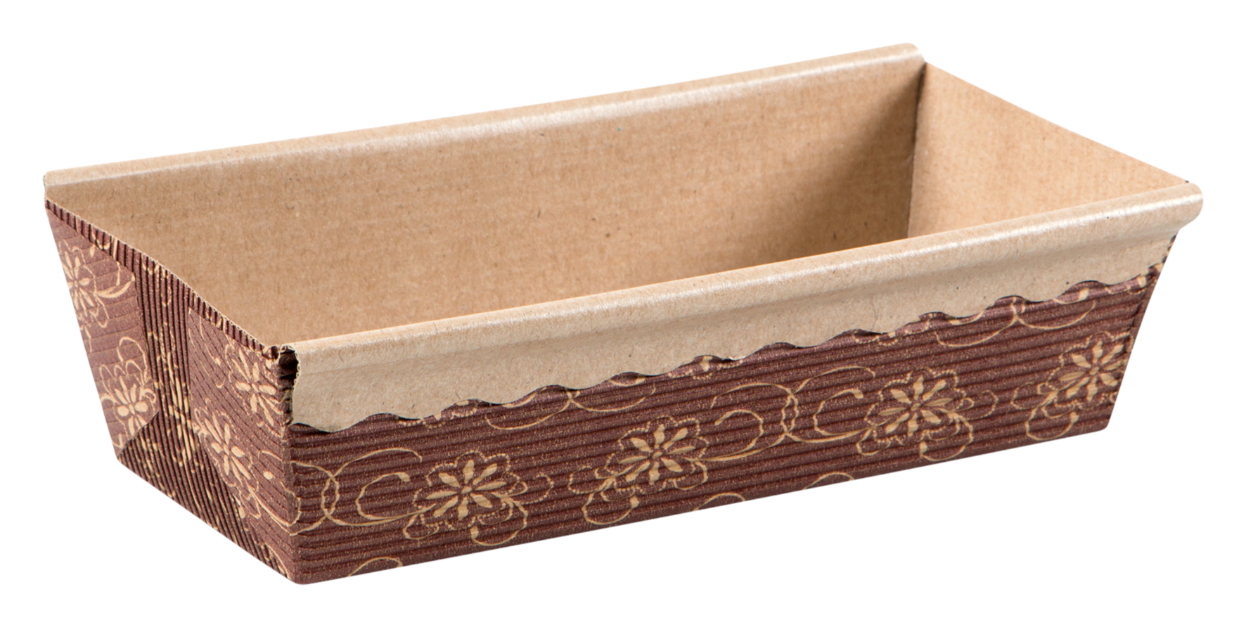 Papierackform 18cm braun 4er Papierackform 18cm braun 4er