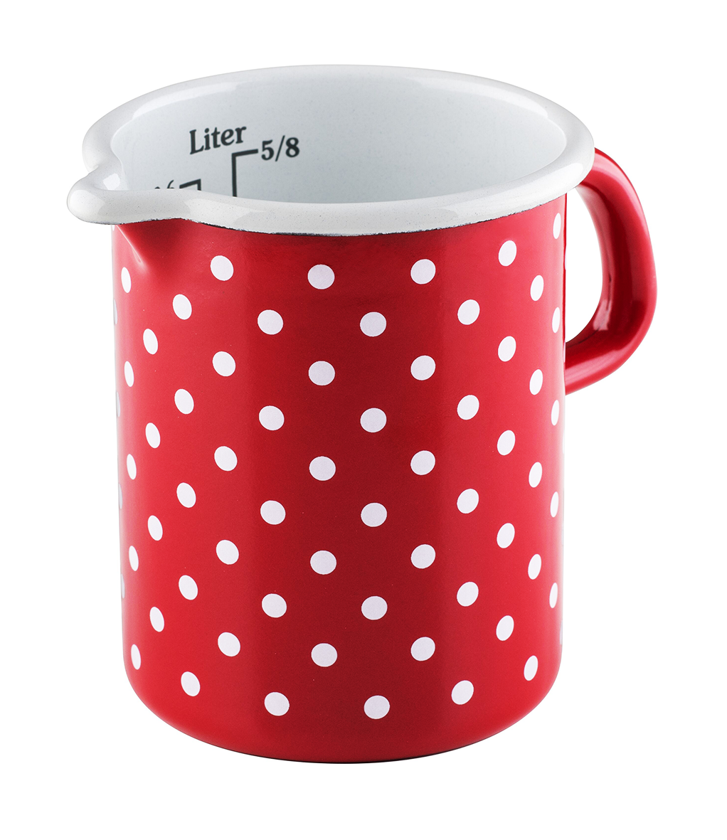 Messbecher Pünktchen rot 0.5 l