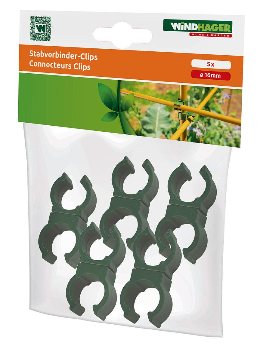 Stabverbinder-Clip 16mm