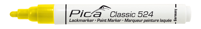 Industrie Lackmarker 524 gelb Industrie Lackmarker 524 gelb