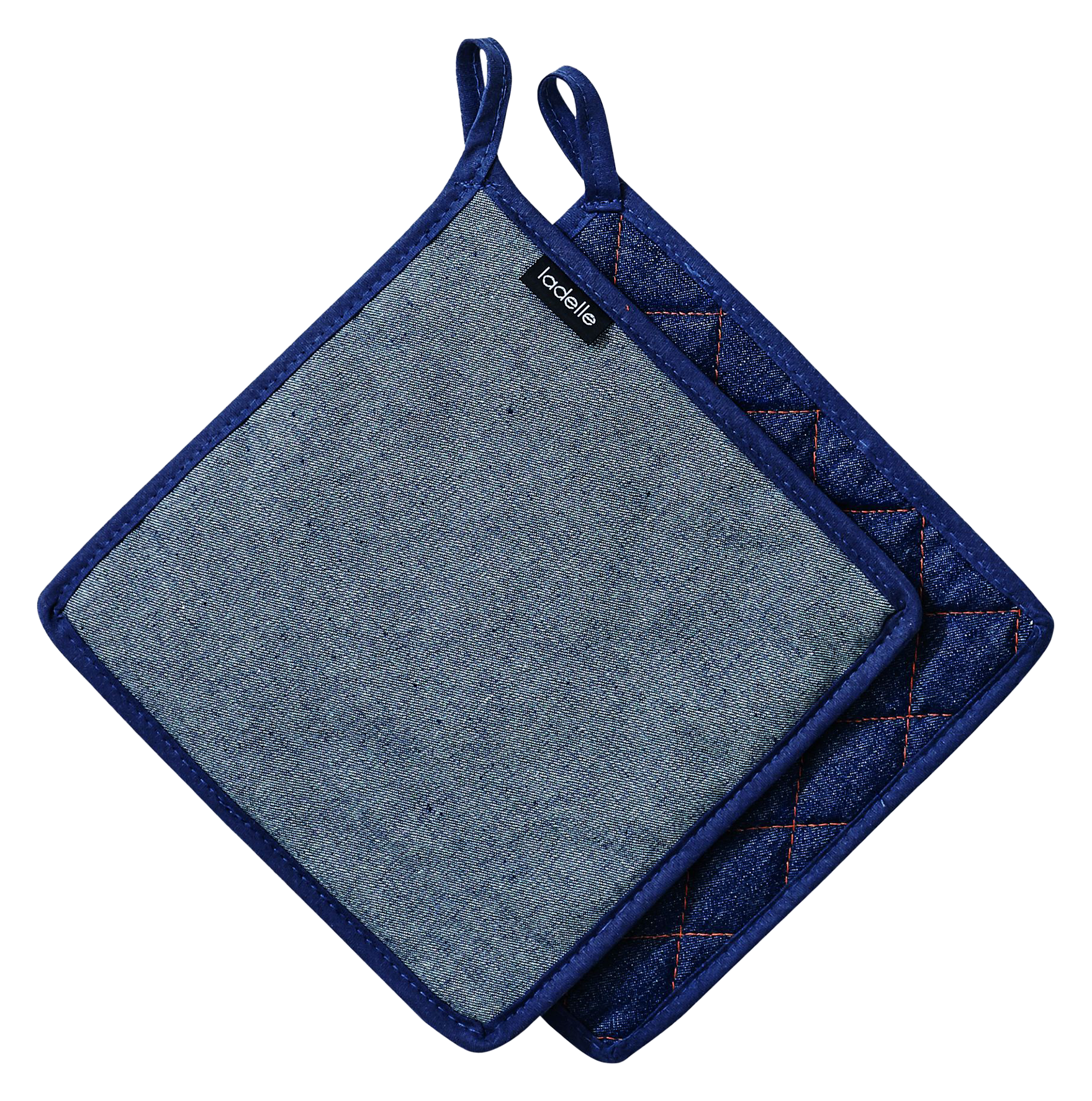 Topflappen Denim 21x21 2Stk. Topflappen Denim 21x21 2Stk.