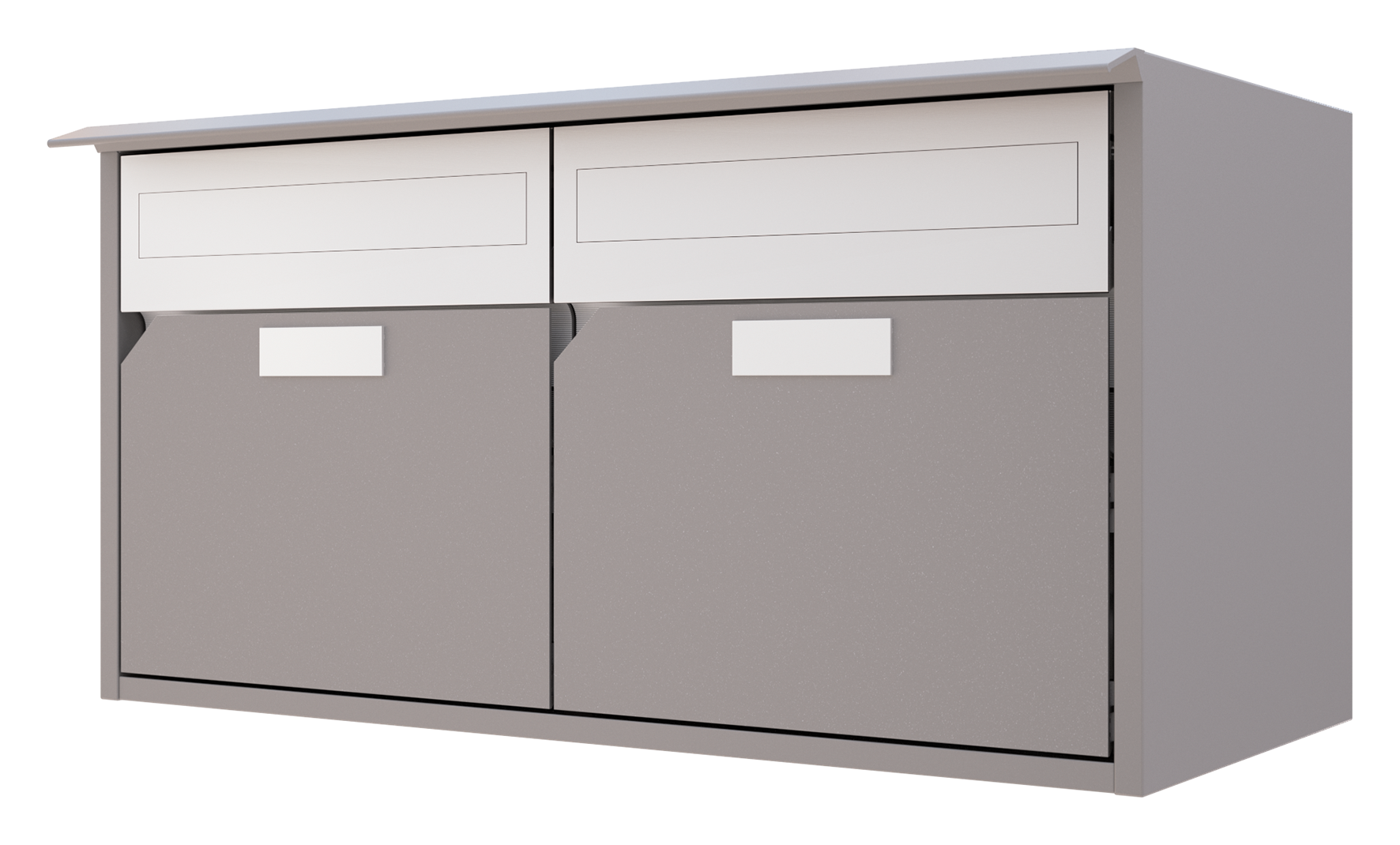 Briefkasten Alu 300 2-N,GA,FF