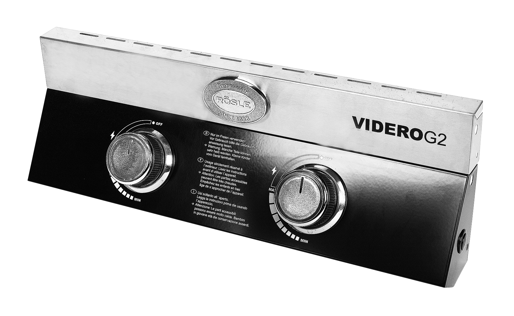 Bedienfeld Videro G2