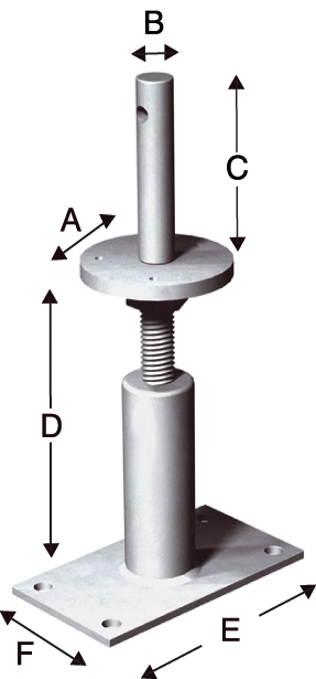 Stützenfuss PGS 230-295