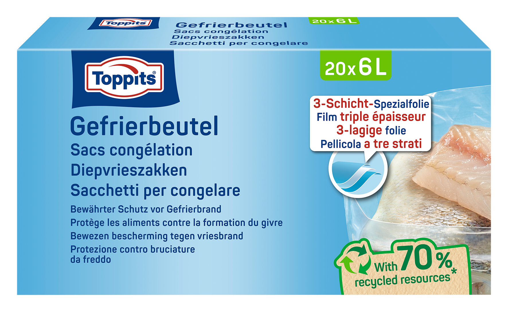 Gefrierbeutel 6l