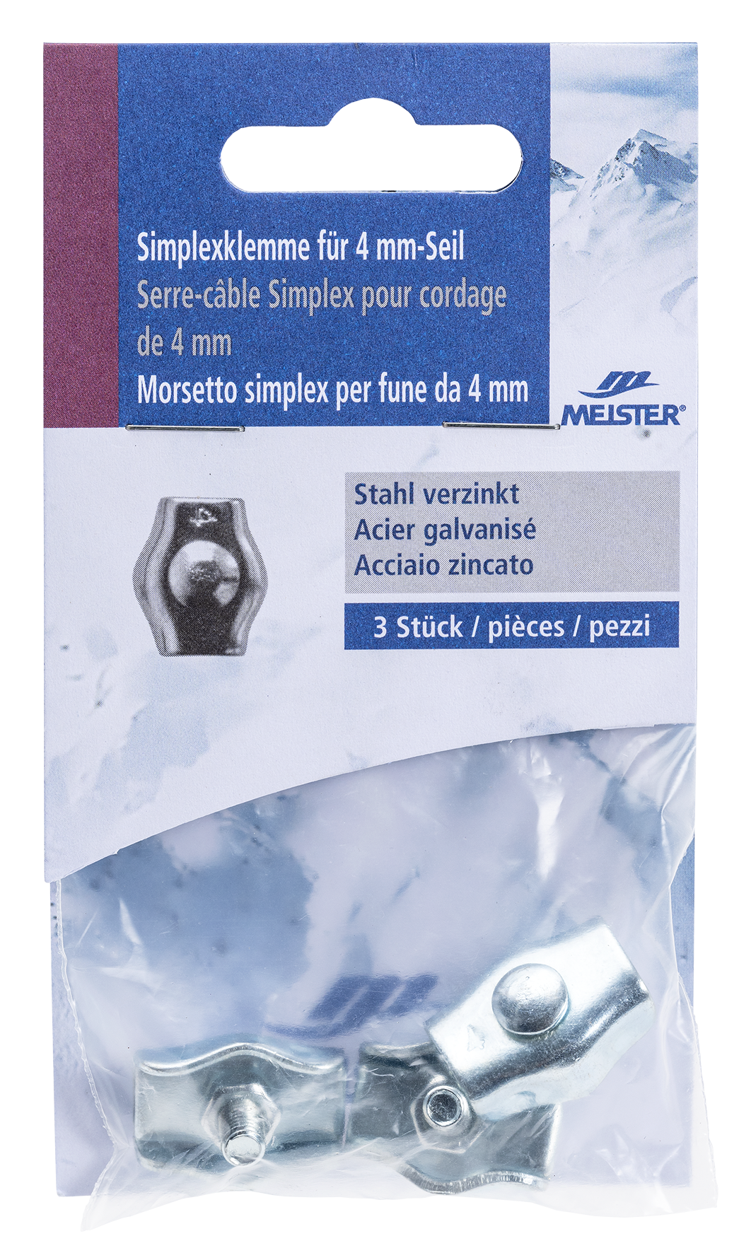 Simplexklemme 4mm Simplexklemme 4mm