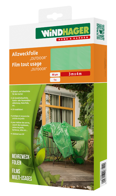 Allzweckfolie Outdoor 3x4m