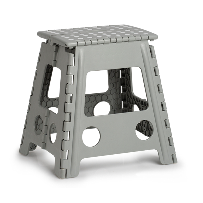 Klapphocker grau 38.5x31.5cm