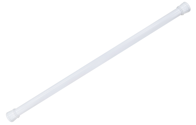 Duschvorhangst.weiss 80-130cm