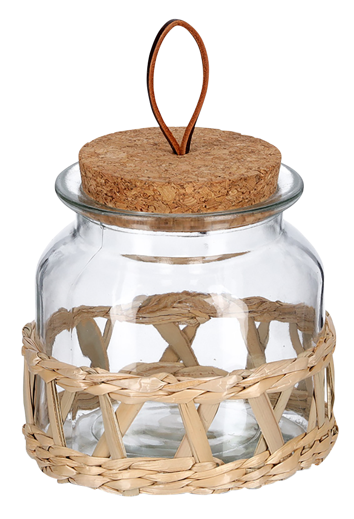 Vorratsglas Boho Korkd. 600 ml Vorratsglas Boho Korkd. 600 ml
