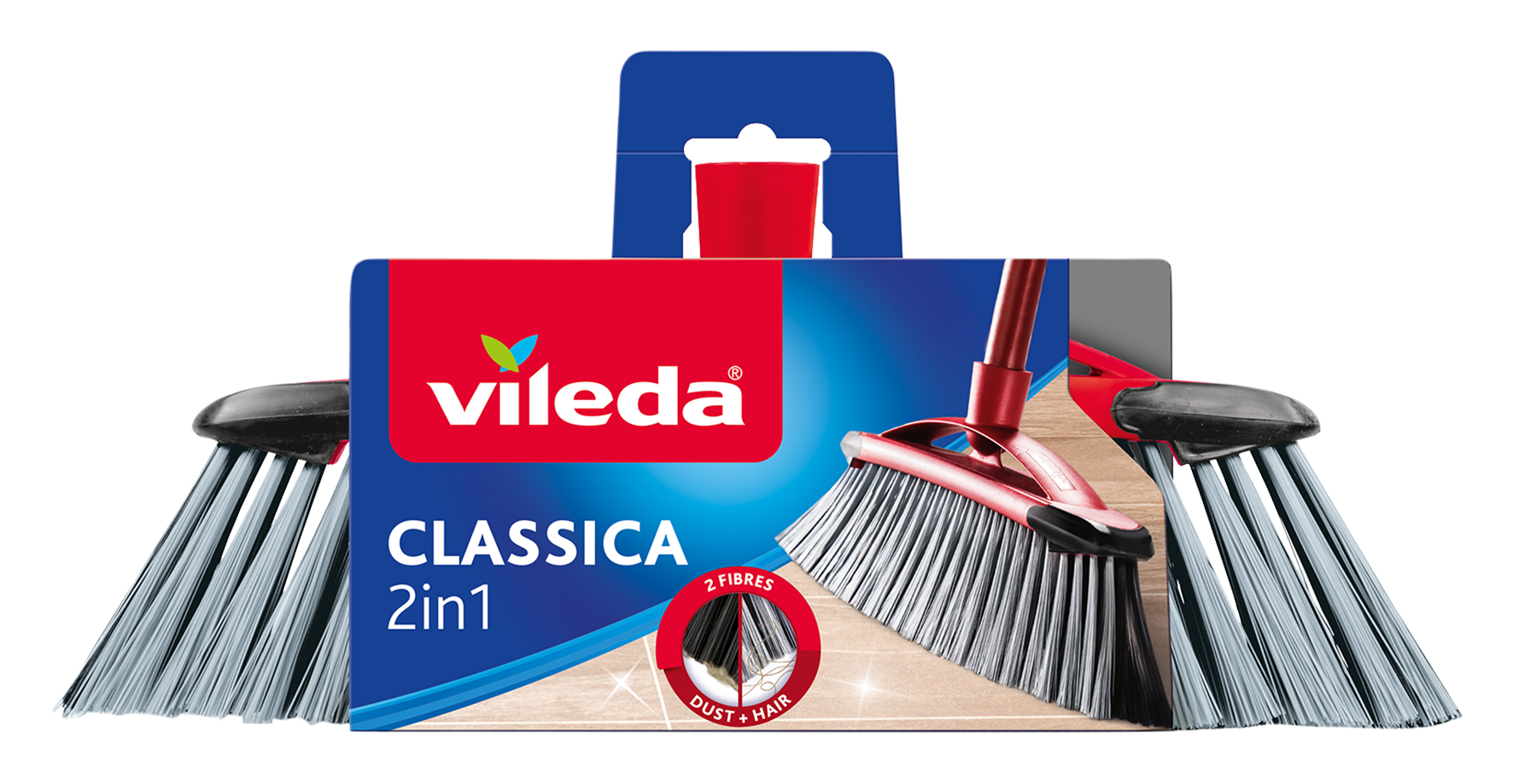 Besen Classica 2in1 o.Stiel