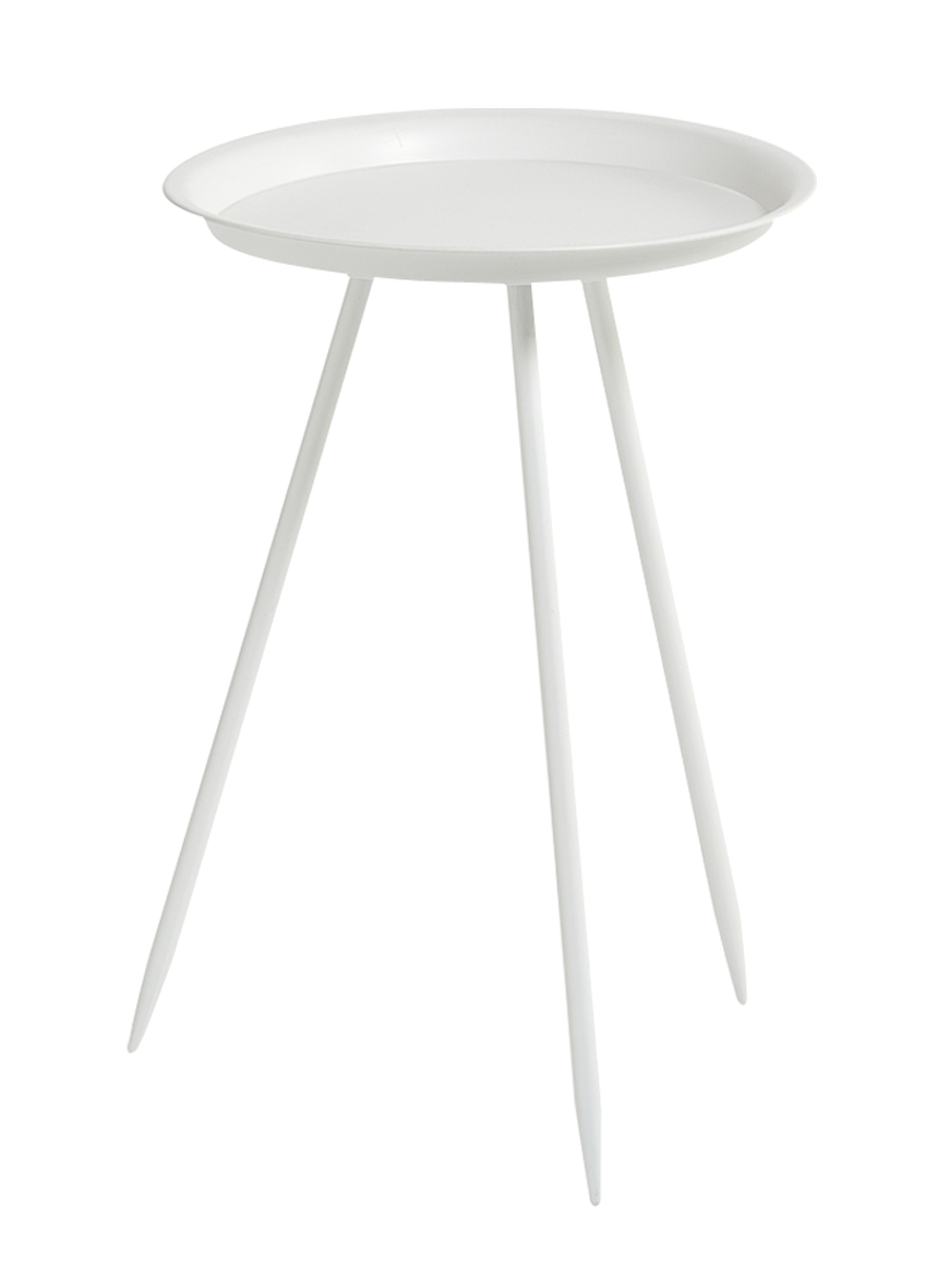 Beistelltisch weiss ø29.5cm