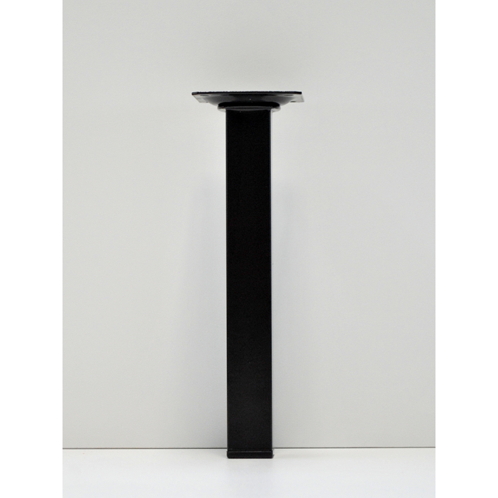 Möbelfuss 25x25 schwarz 80 cm