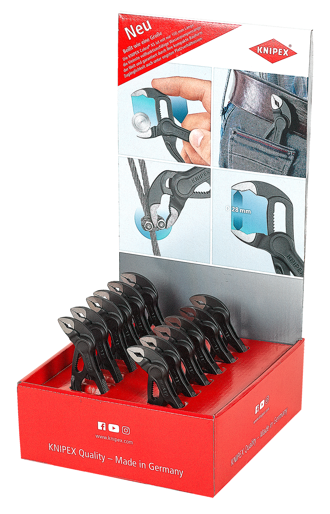 Thekendisplay Cobra XS 12Stk. Thekendisplay Cobra XS 12Stk.