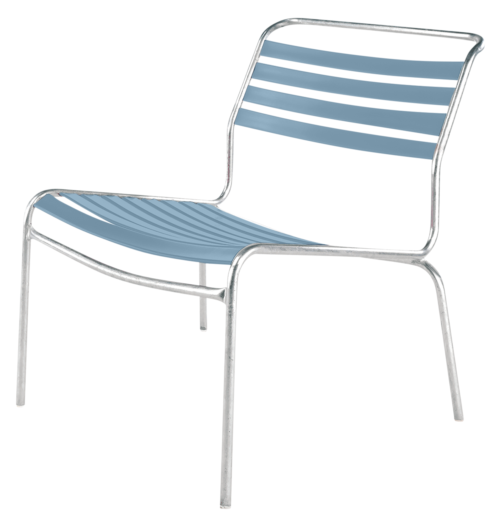 Lounger Säntis o.Arml. pa.blau