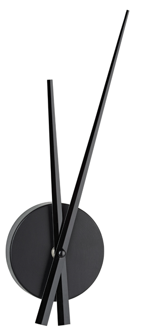 Wanduhr Minimalist schwarz Wanduhr Minimalist schwarz