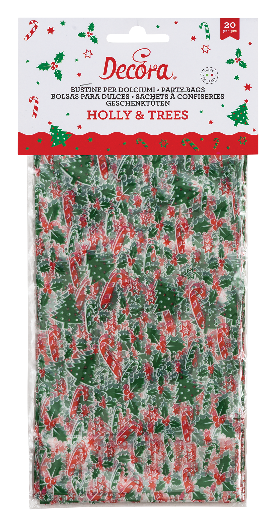 Beutel Holly&Trees 20St.