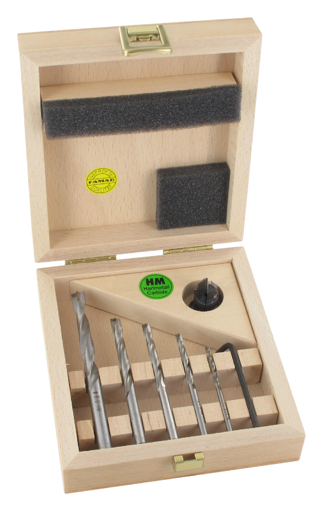 Holzspiralbohrersatz 6t Vario