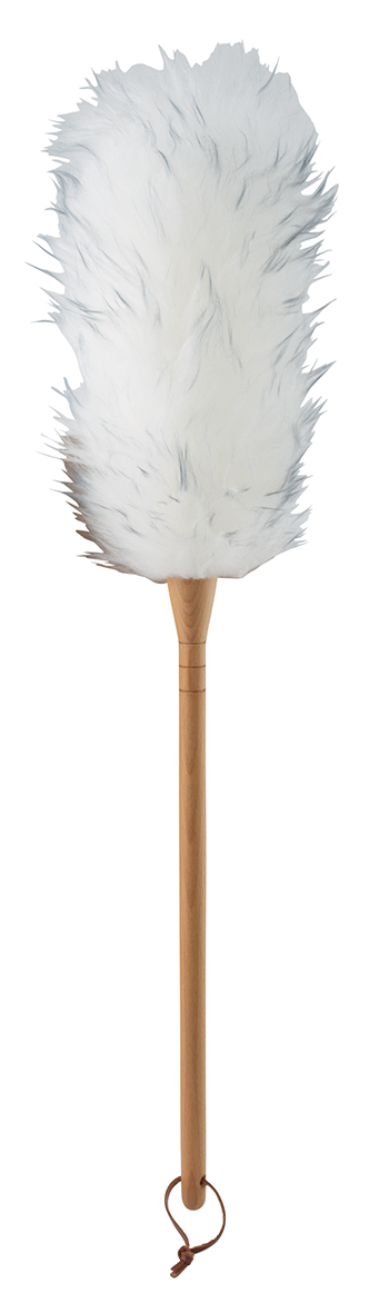 Staubwedel mit Lammfell 75cm