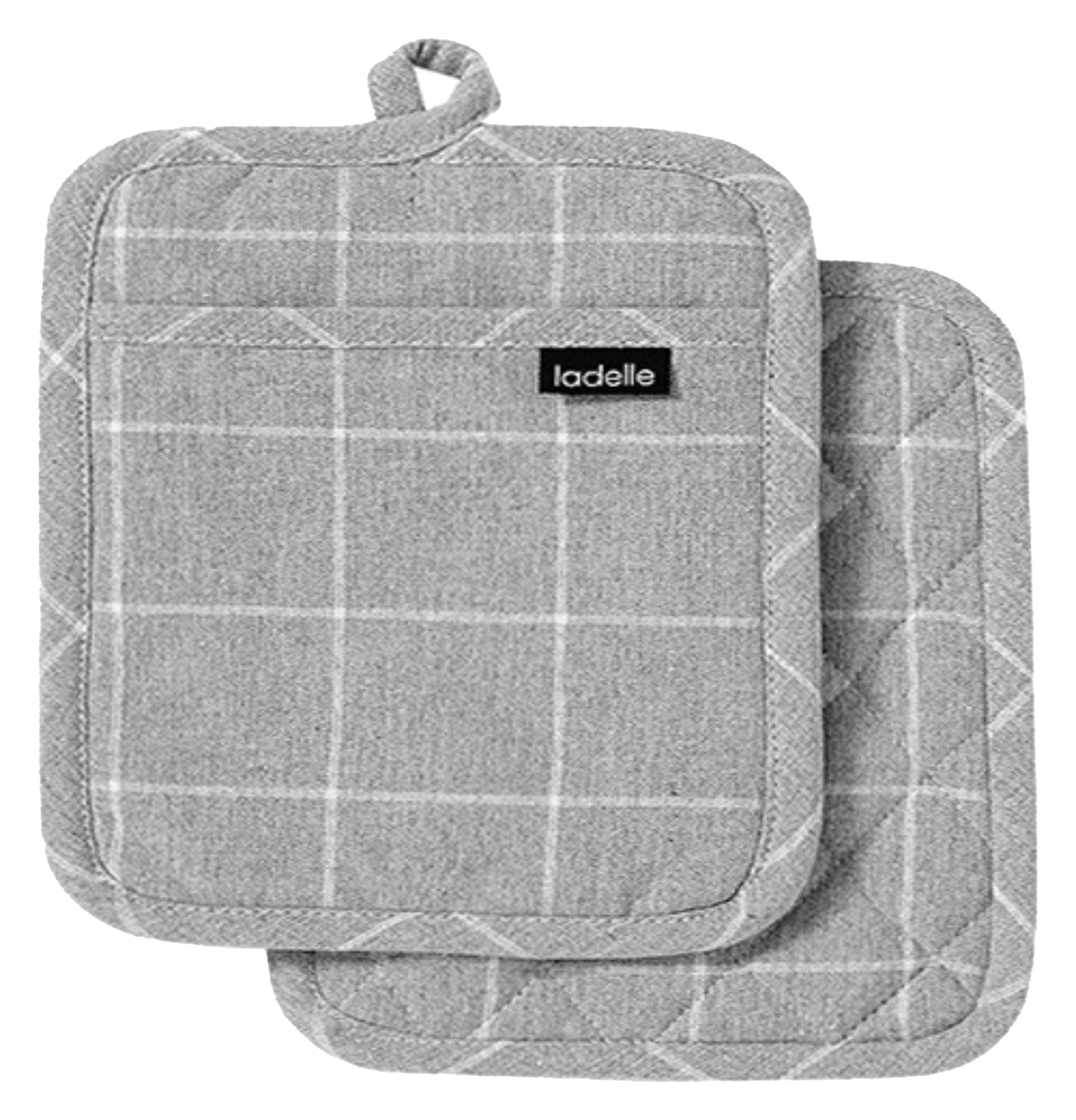 Topflappen grey 21cm 2Stk. Topflappen grey 21cm 2Stk.