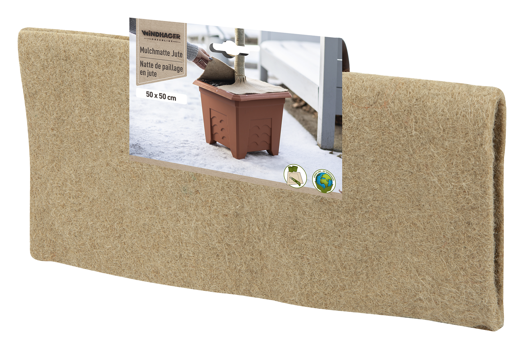 Jute-DISC greenLine 50x50cm Jute-DISC greenLine 50x50cm
