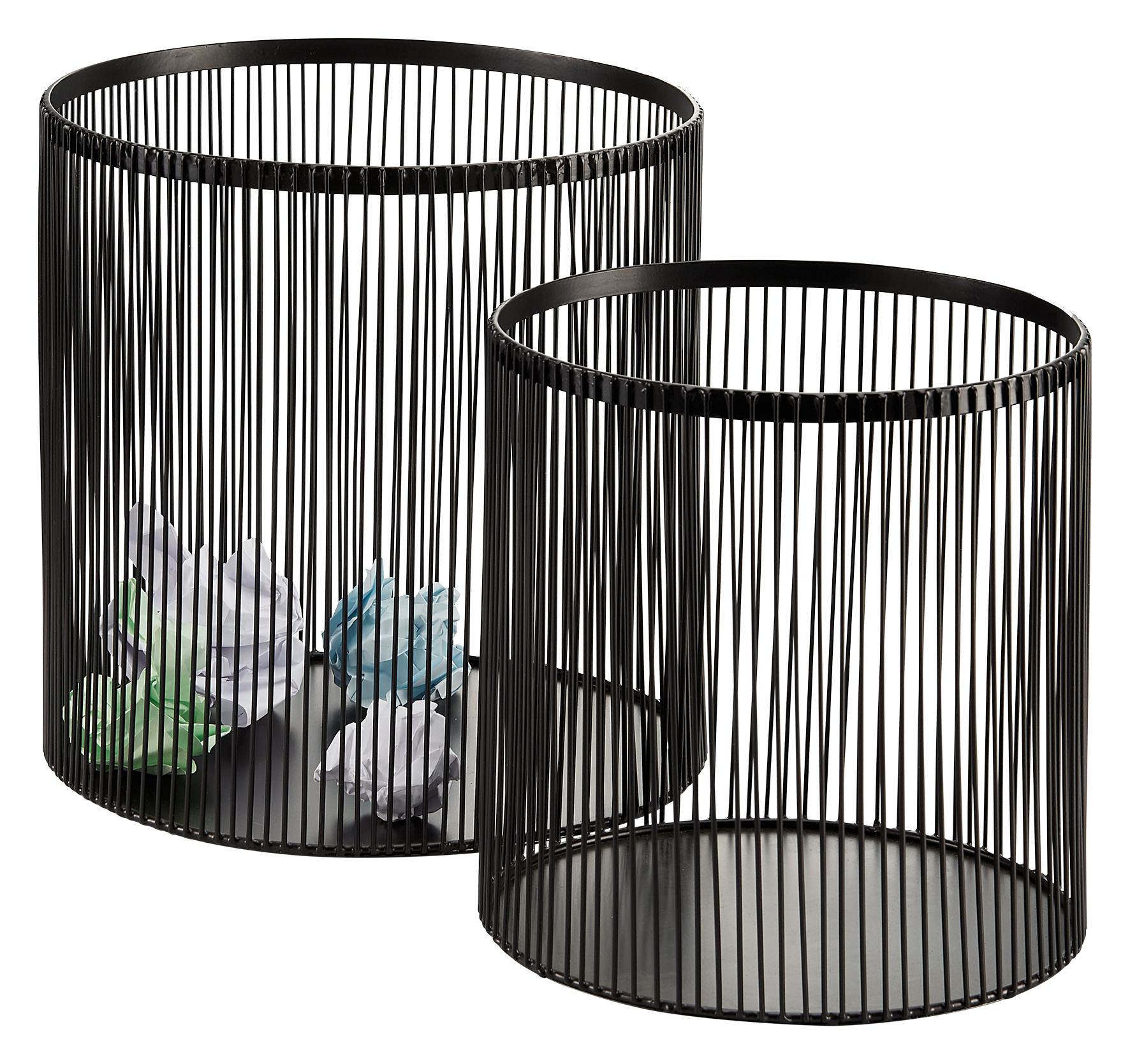 Windlichtset Nobo 2tlg. sw Windlichtset Nobo 2tlg. sw