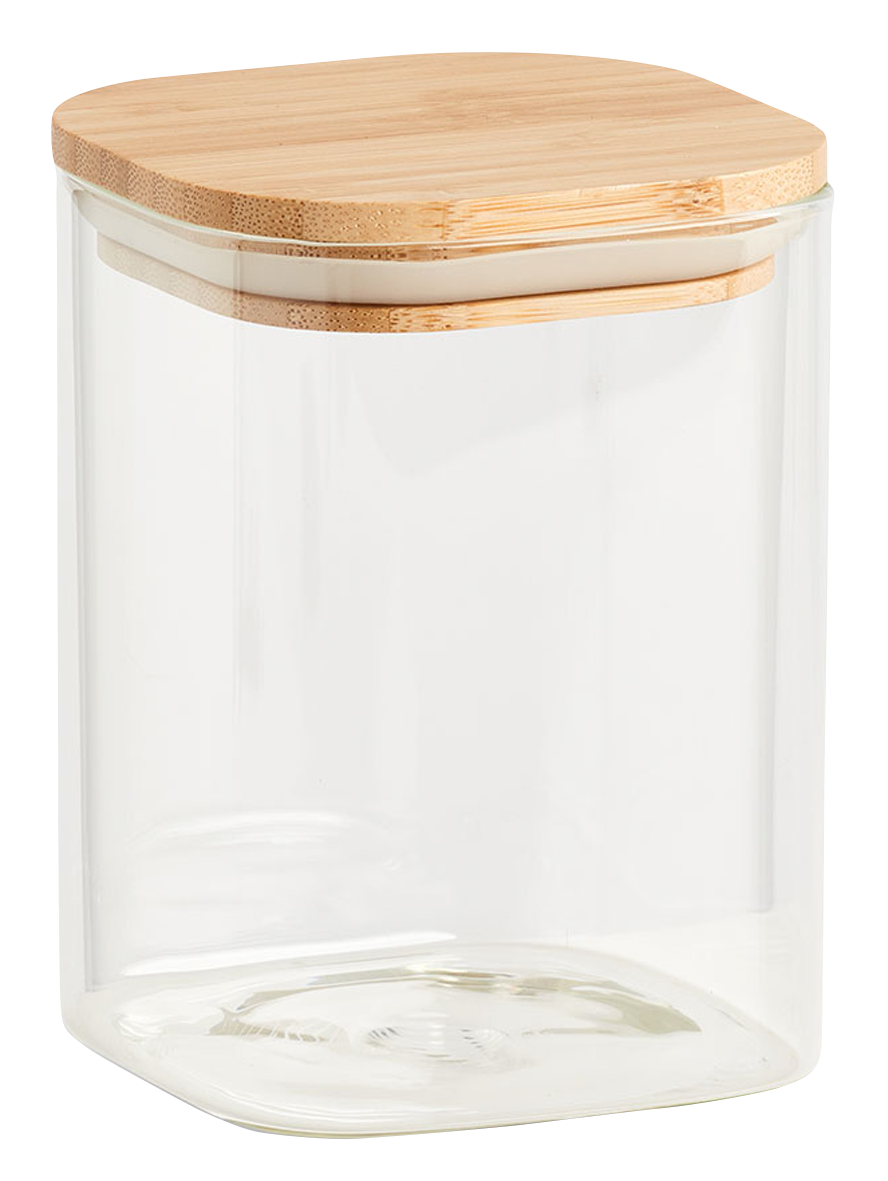 Vorratsglas m.Bambusd. 0.9l