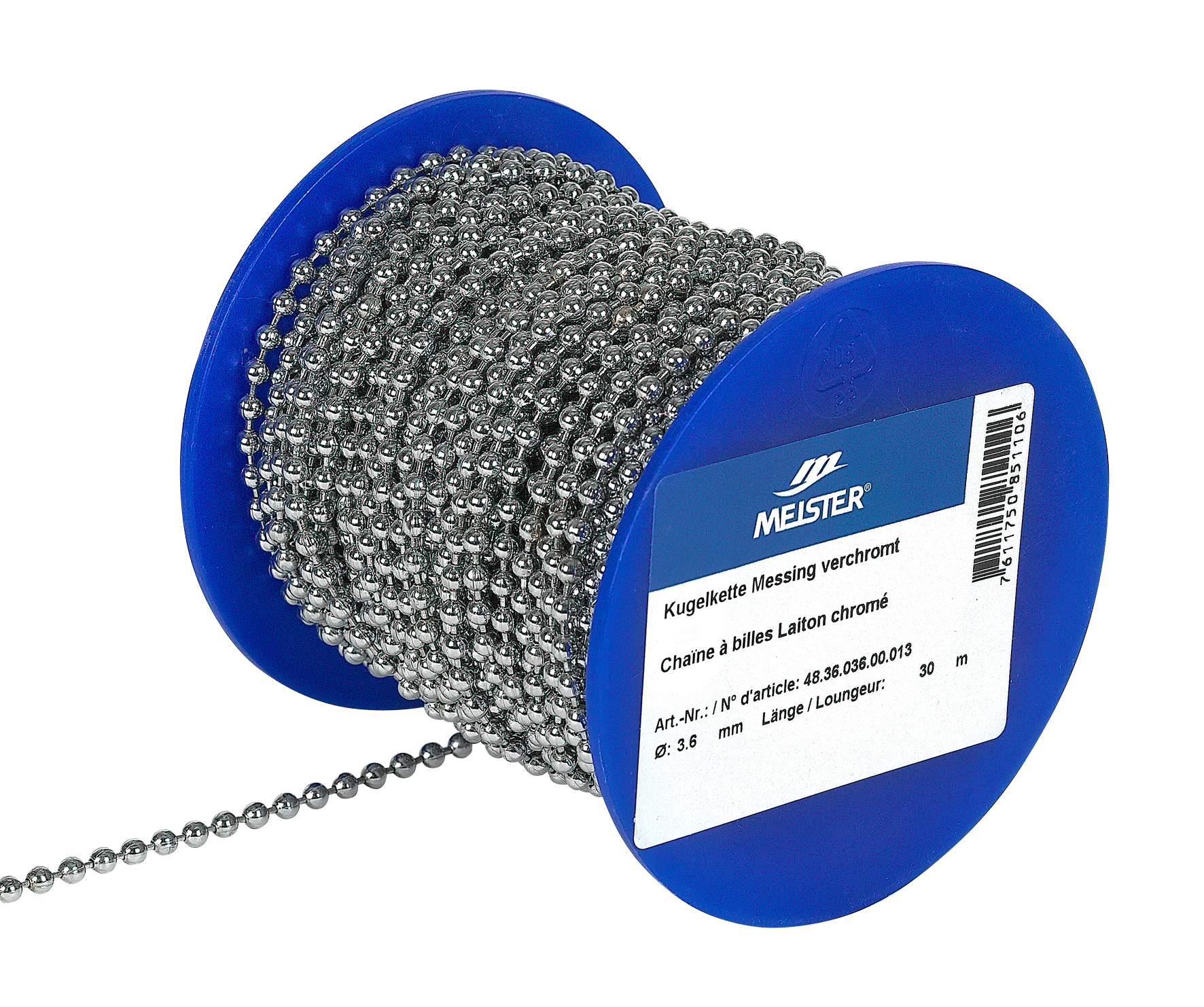 Kugelkette 3.6mm 30m Kugelkette 3.6mm 30m