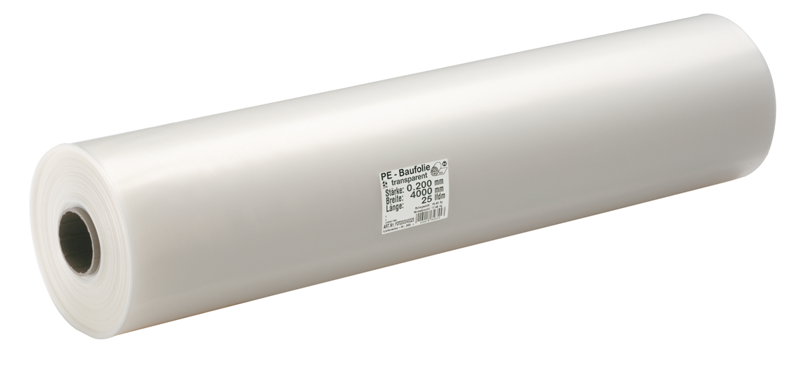PE-Folie transp. 3x10m 0.20 mm