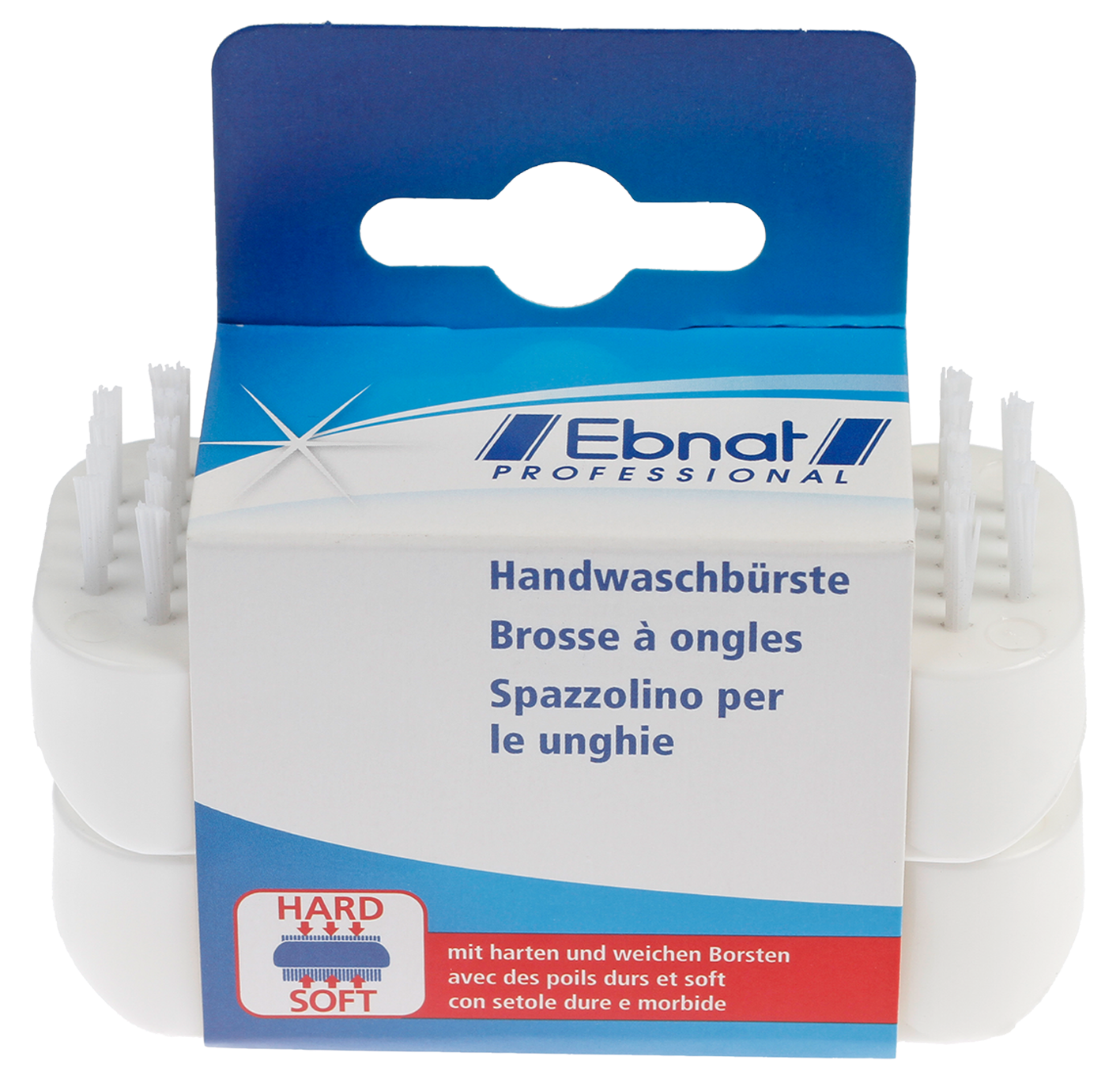 Handwaschbürste 2St. weiss