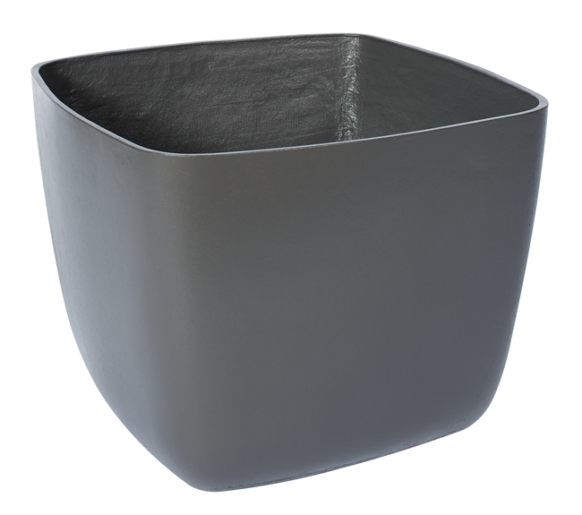 Pflanzengef.Osak Low grau 44cm