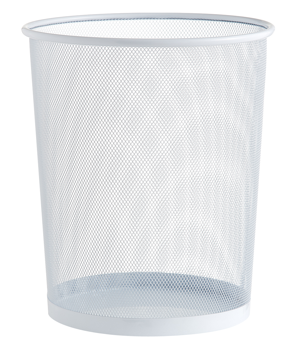 Papierkorb Mesh weiss ø29.5cm