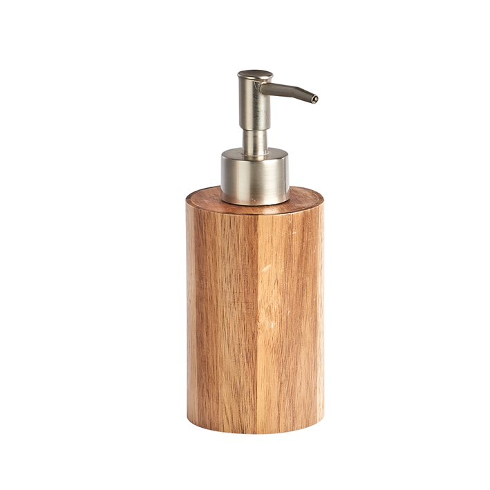 Seifenspender Akazie Inox