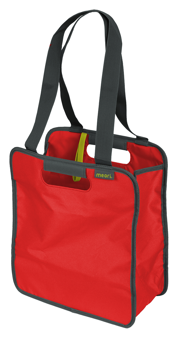 Einkaufst.falt. S hibiscus red