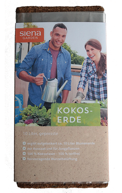 Kokosquellerde 10 l