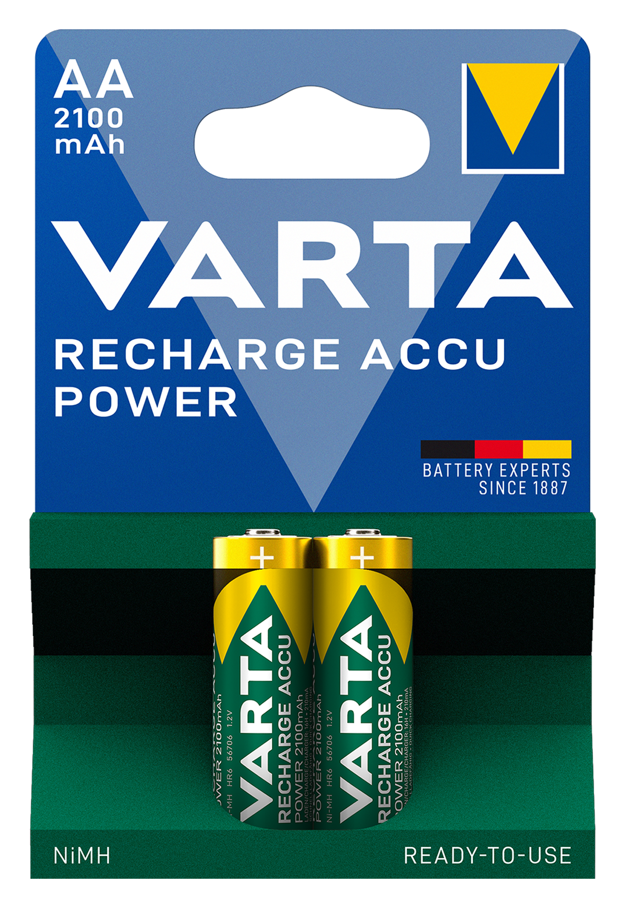 Accu Power AA 2100mAh 2St Accu Power AA 2100mAh 2St