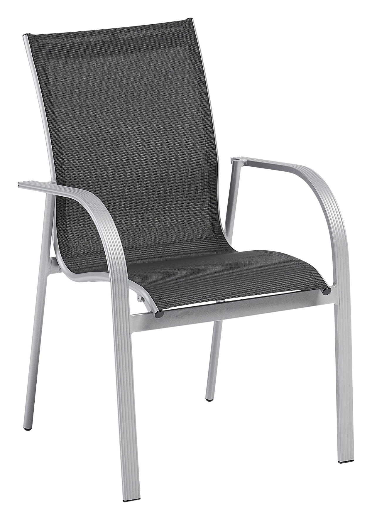 Sessel Tampa m.A. anth. silber