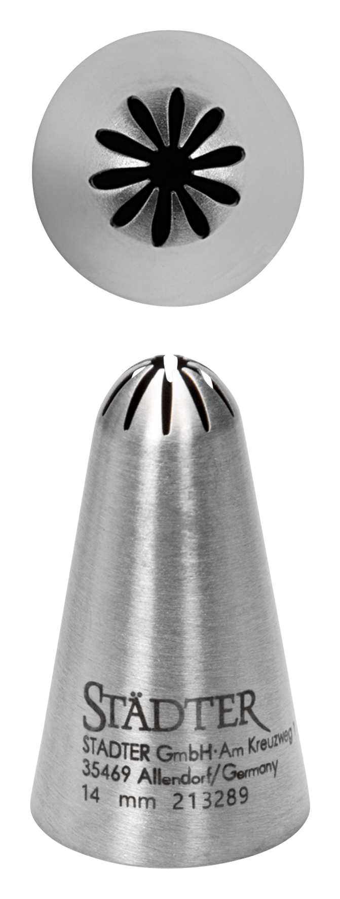 Blütentülle 14 mm fein