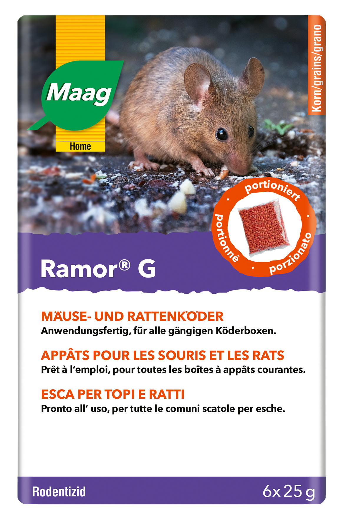 Getreidekörner Ramor G 6x25g