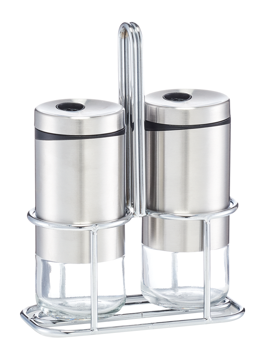 Salz- Pfefferstreuer-Set 3tlg. Salz- Pfefferstreuer-Set 3tlg.