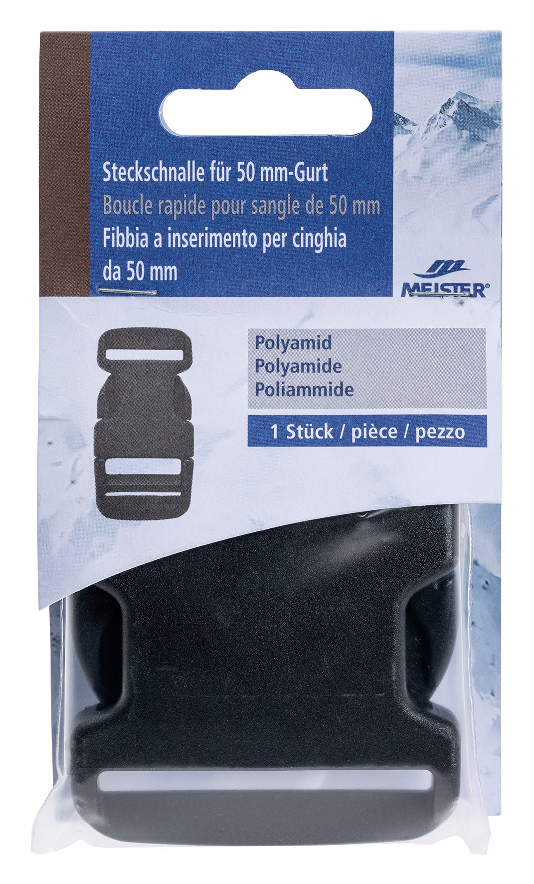 Steckschnalle 50 mm PA Steckschnalle 50 mm PA