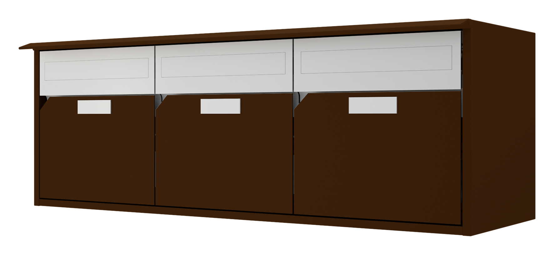 Briefkasten Alu 300 3-N,DB,FF Briefkasten Alu 300 3-N,DB,FF